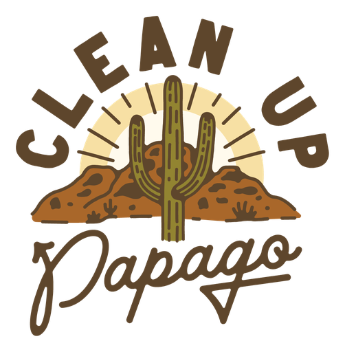 Clean Up Papago logo