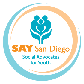 SAY San Diego logo